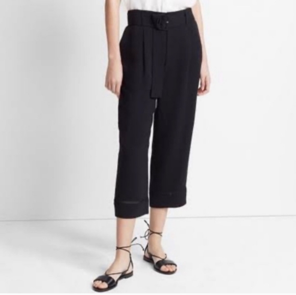 Club Monaco Ayto wide leg capri trousers - Picture 1 of 6